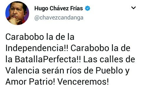 ffmcarabobo's tweet photo. #CaraboboEsDemocracia #VenezuelaEsDemocracia La Lucha Mas Que Comienza, Continua... #TBT Líder Eterno Tus Palabras Fueron y Serán Sabiduría @NicolasMaduro @ffm_oficial @rafaellacava10 @guevarache1981 @ErikaPSUV https://t.co/1UN860dy9Z
