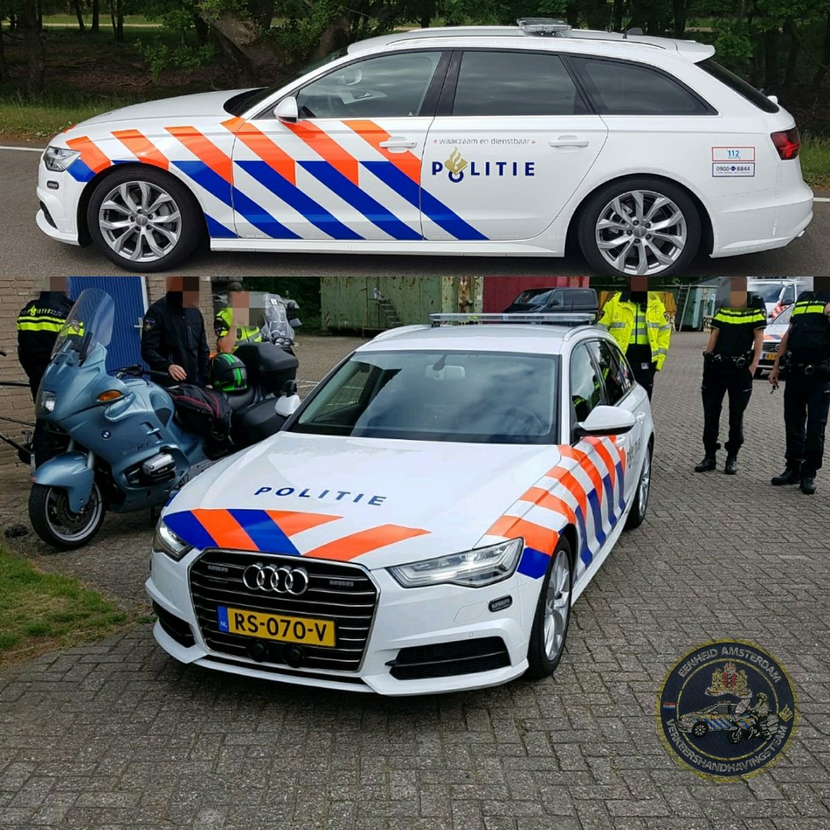 Vrijdag tijdens de inboxcursus ook nog even het nieuwe snelle interventie voertuig kunnen bewonderen en meegereden. Geweldige auto.