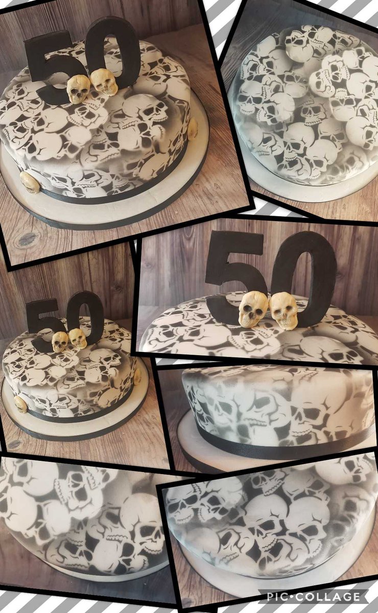 RED01D's tweet image. So yesterday I had a play with my airbrush for a very good friends 50th, pretty pleased with the results 😍😍😍 #airbrushcakes #airbrush #50thbirthday #havingaplay