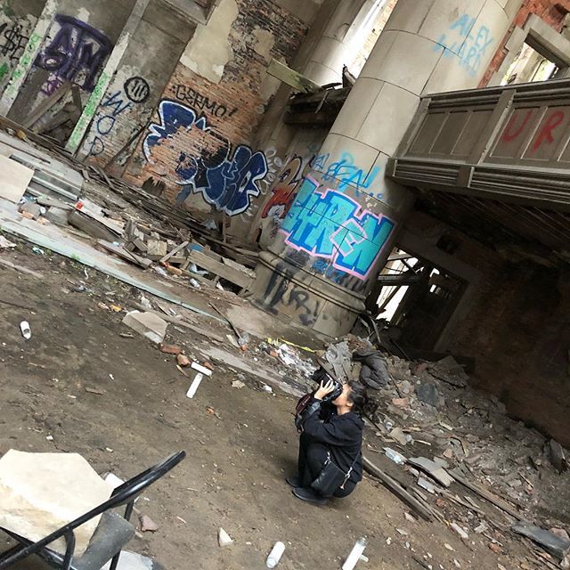 DanMouradian's tweet photo. Proud father moment right here. Getting the shots. #abandonedchurch #canon_photos #canon #bts #gettingana π―#photography #parenting #isittrespassingifthereisnosign https://t.co/dMU3naWtas https://t.co/ECdXKzie7s