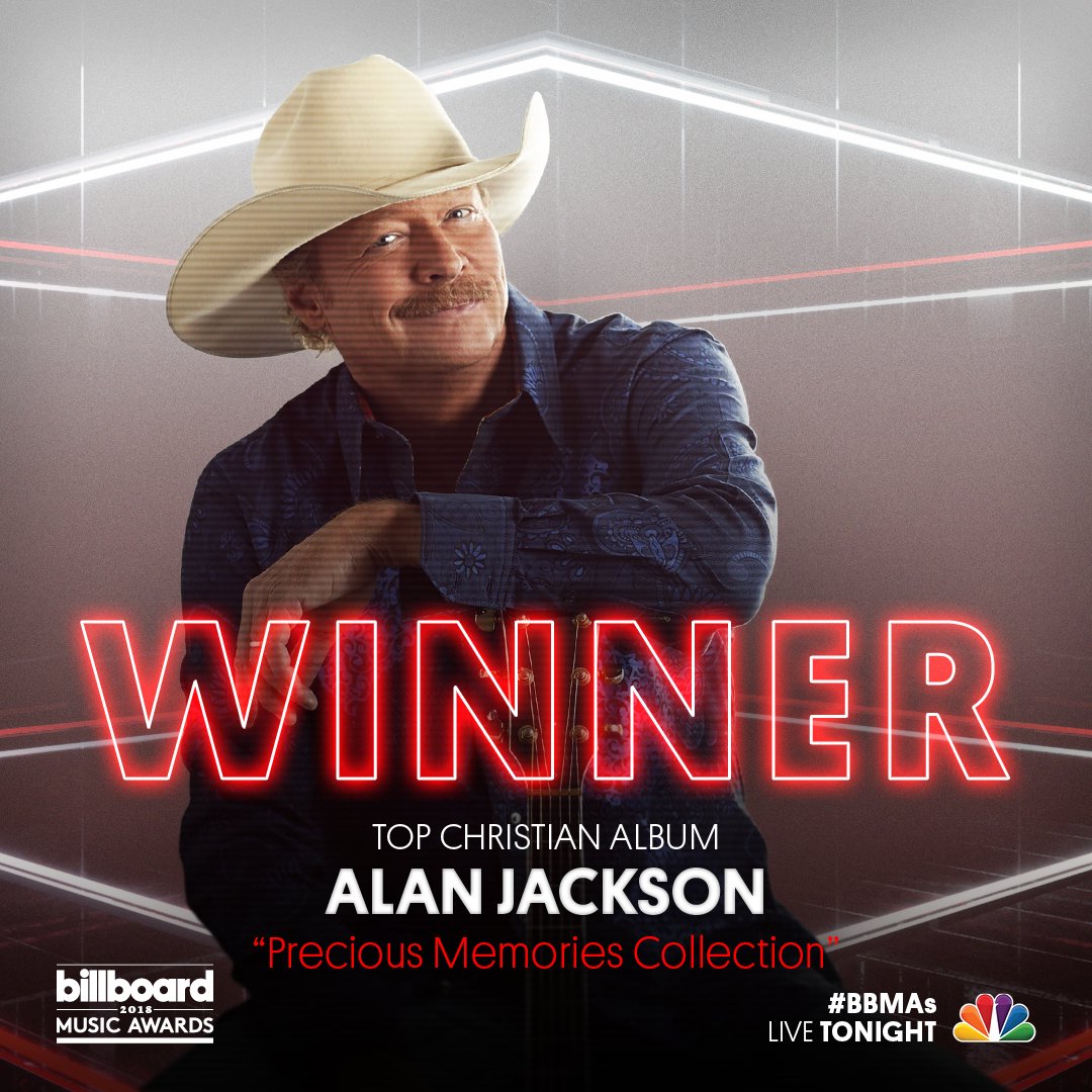 BBMAs's tweet image. //NON-TELEVISED [#BBMAs] AWARD WINNER UNLOCKED_  

_User: @OfficialJackson wins the #BBMAs for Top Christian Album!