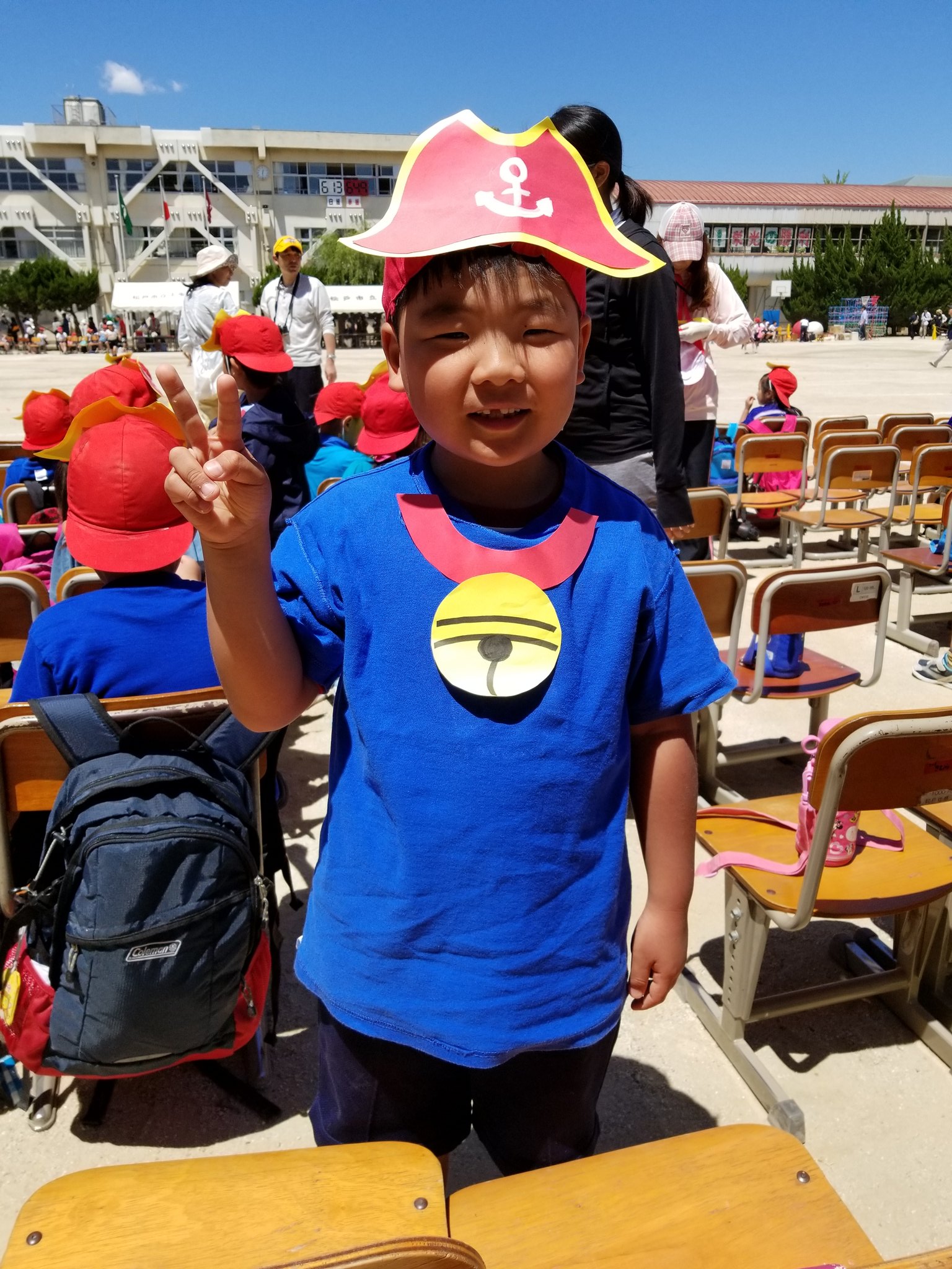 Besty Desu Ndahofischers 今日息子の運動会なのー ドラえもんのダンス頑張ったよ ンダホー そんな息子に一言ちょーだい ノ O 運動会 ドラえもん ドラえもんの宝島 星野源 T Co U0ssgwjvsh Twitter