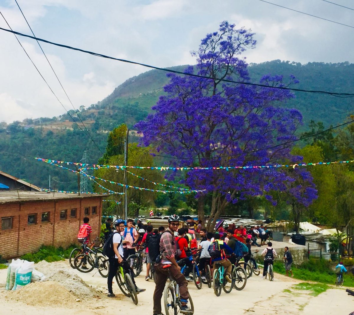 BVSSchool's tweet photo. BVS Cycling Bungmati https://t.co/IXQ9vFrRhF