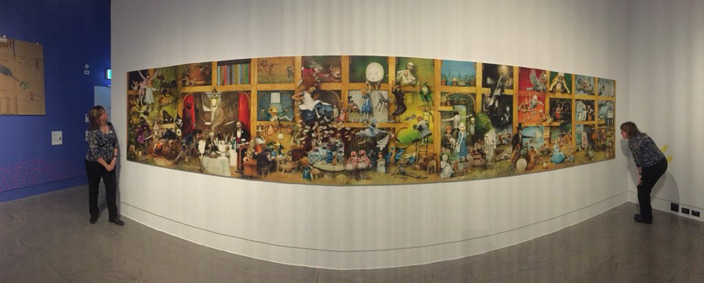 mmeglib's tweet photo. Were you able to see the great display at the Geelong Gallery to finish off the #cbcavicconference? https://t.co/1CW8xkCXHD