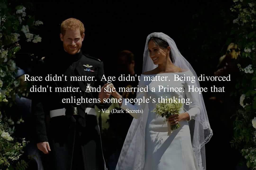 ms_tourist's tweet image. Let that sink in! #LoveWins #RoyallyEverAfter #RoyalFamily #RoyalWeddding