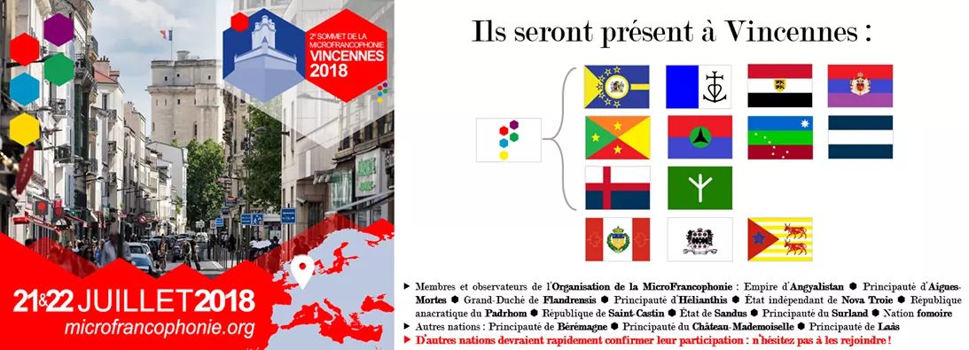 #SOMF18 #Micronations