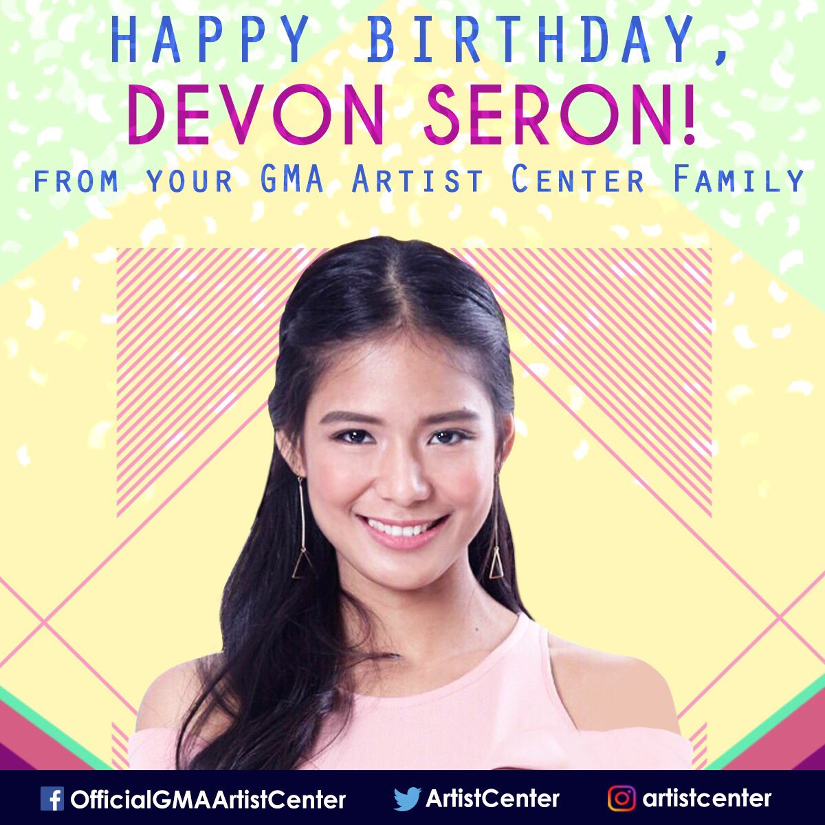 GMA7SocialHub's tweet photo. Happy Birthday, Devon Seron! We hope all your birthday wishes come true! ❤️🎉🎁🎂🎈 #DearUgeMaidToDream #DEVON25thBDAY @devonseron17 JAPSDay PinaSaya https://t.co/YhiPTPsqIZ