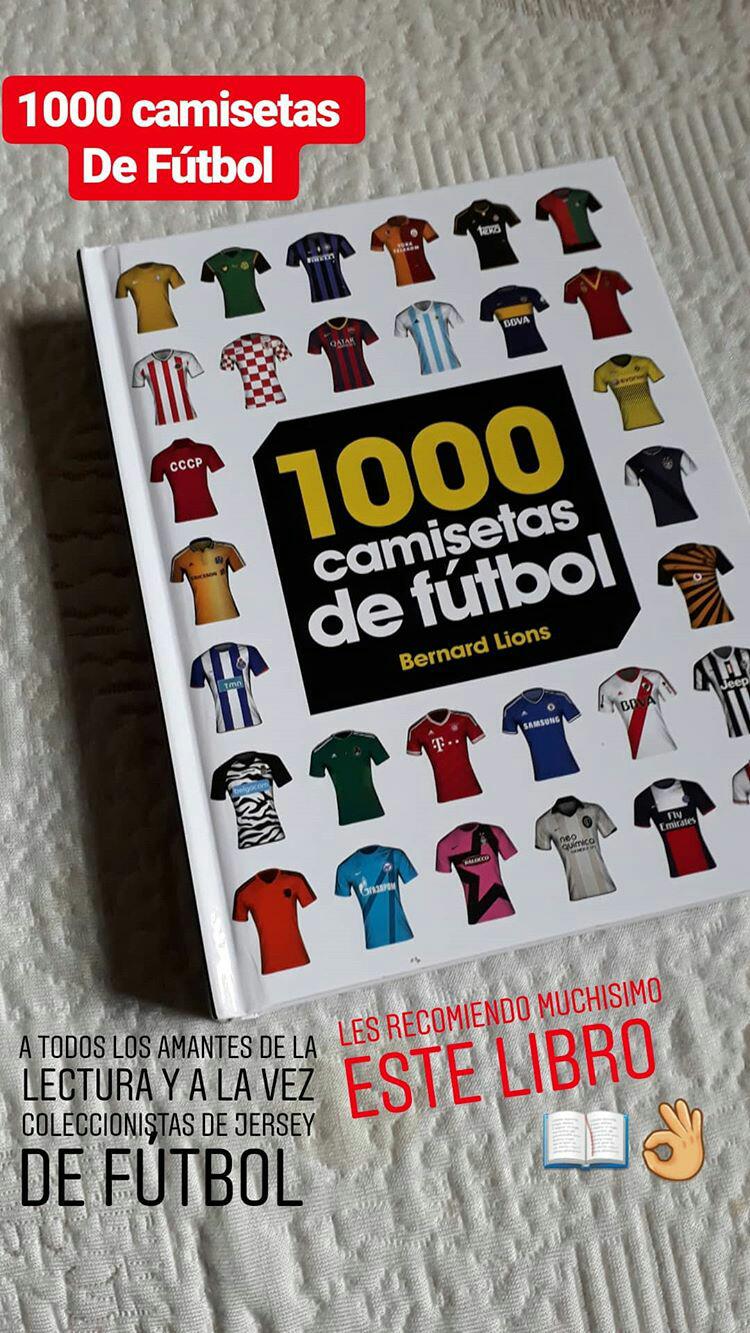 1000 camisetas de futbol