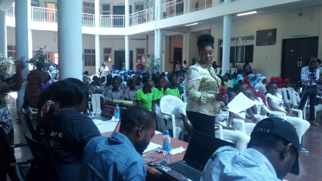 LovethChukwuyem's tweet photo. #technovation 2018 Regional Pitch @eduodyssey young kids in Nigeria pitching the Mobile Apps designed by them to solve community problems @techchal #techchal. https://t.co/HTo2xijsi0