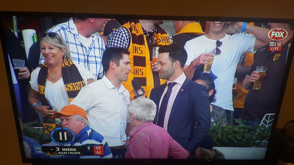 Just a casual chat on <a href="/7AFL/">7AFL</a> between the only two <a href="/AFL/">AFL</a> players with 300 matches, 3 premierships, a Brownlow and a Norm Smith each #champions