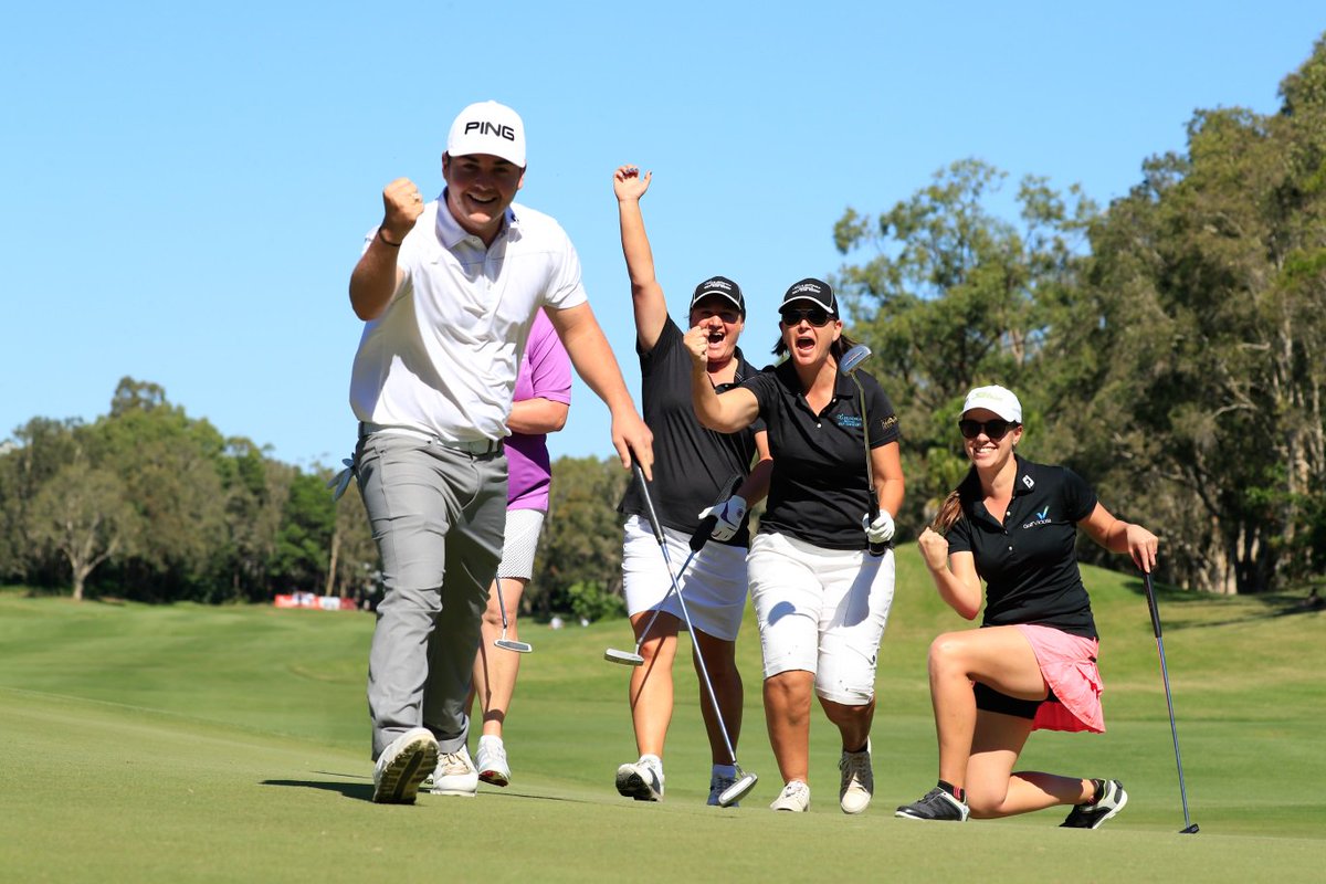PGAofAustralia's tweet photo. Allora GC and Yarrawonga Mulwala Golf Club Resort still the ones to catch with one round to go at @TwinWatersGolf ! #ScrambleFinal #SunshineCoastEvents
Story: https://t.co/QmChoF7y2J
Leaderboard: https://t.co/nWHfgfmbL5 https://t.co/q2kwnSAeff