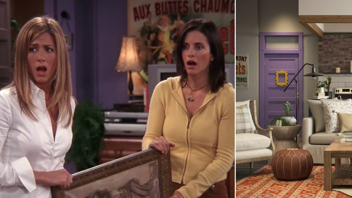 HomesInvisible's tweet image. How would you imagine the Friends apartment might look in 2018? Style has changed, which do you prefer? #Friends #Style2018 #InteriorDesign #Decoration ow.ly/W0xZ50hmqKm
