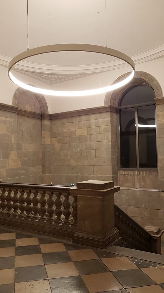 AnneSimonot's tweet photo. Exceptionnelle visite nocturne du chantier en fin de rénovation du musée des Beaux-arts et d'archéologie de @villedebesancon à l'occasion de la #NuitDesMusées. Réouverture au public le 16 novembre ! #IMBAACK #Besançon #musées https://t.co/amOWSZRyPi