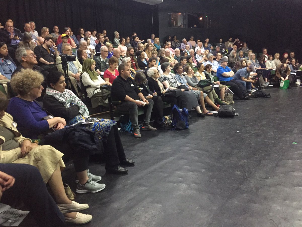 BenJamal48's tweet photo. .@PSCupdates #RORConference now full. 200 listening to an extraordinary range if dynamic Palestinian voices https://t.co/Gd70LOHX8h