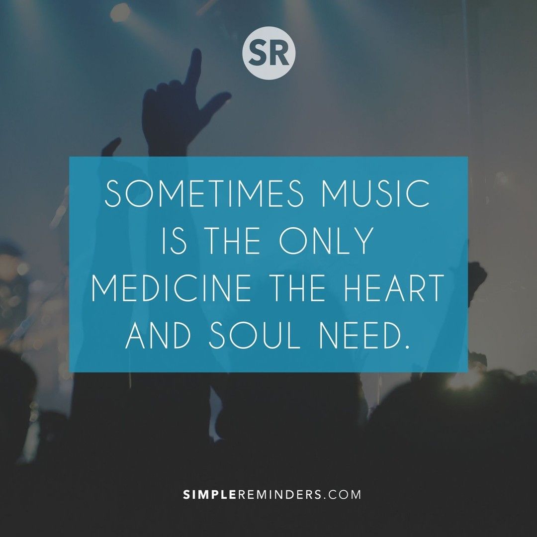GoMcGillMedia's tweet photo. Sometimes music is the only medicine the heart and soul need.

@SimpleReminders @BryantMcGill @JenniMcGill_ 
#Simplereminders #quotes #some #time #music #only #medicine #heart #soul #need #life #inspiration #knowledge https://t.co/HQnRgWOEnx