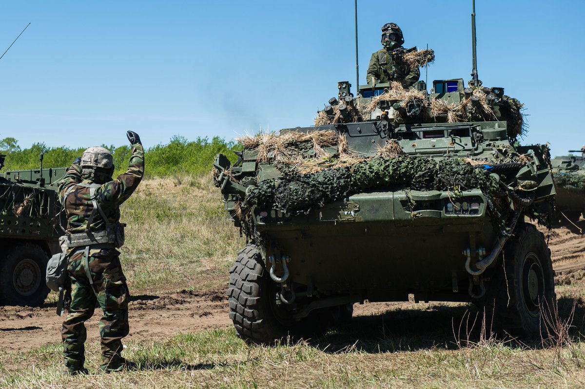 CanadianArmy's tweet photo. GAS GAS GAS! Soldiers on Exercise #MAPLERESOLVE 2018 took part in a Chemical, Biological, Radiological and Nuclear (CBRN) scenario during defensive operations training.
Photos by: Corporal Myki Poirier-Joyal https://t.co/spcXU0ProB
