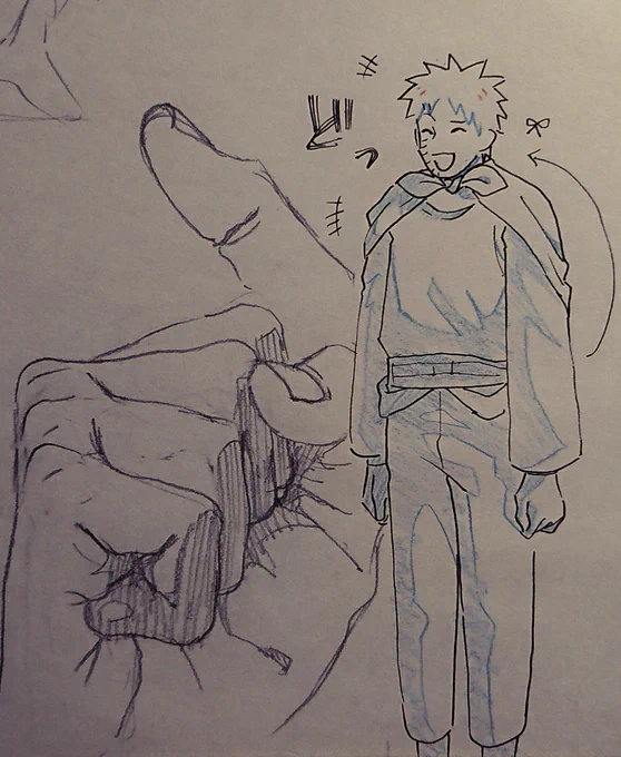 休憩時間のらくがき。 