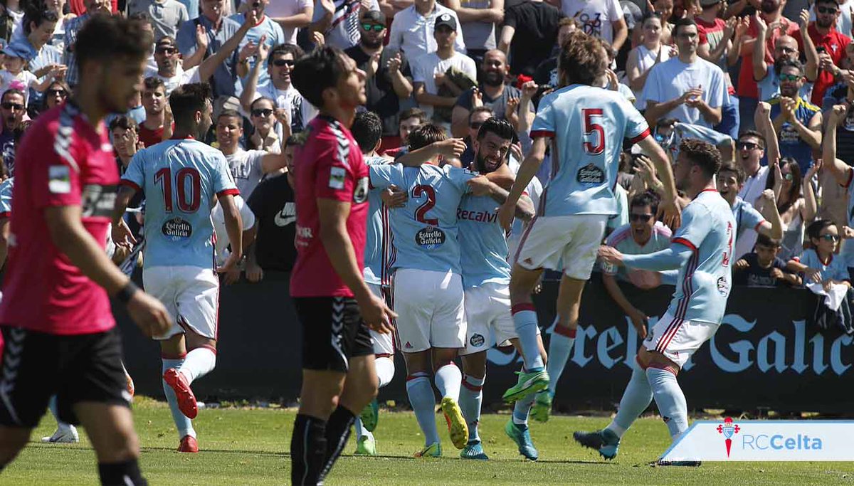 RCCelta's tweet photo. FINAL! |2-0| Barreiro entrégase aos guerreiros do Celta B. Isto é #afouteza! SOÑEMOS! #CeltaBMarbella #FaseDeAscenso #ACanteira https://t.co/yUAmeA8tBv