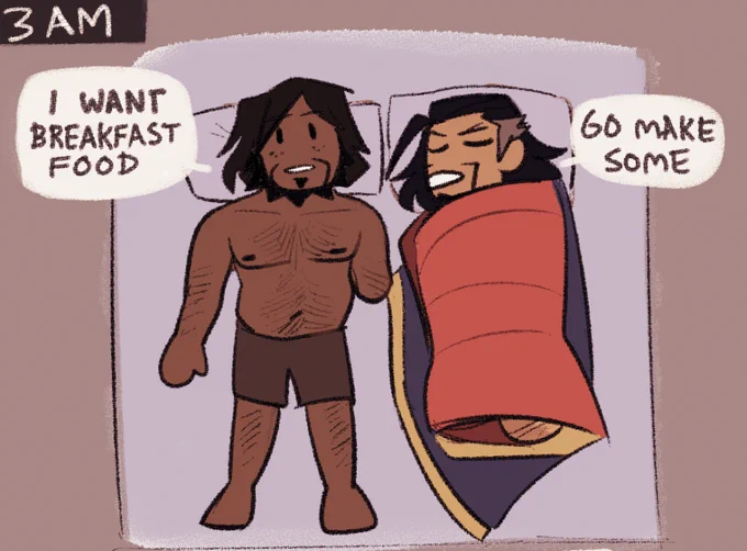 #mchanzo last time jesse cooked w/ 1 hand he spilled oil all over and he Ain't Risking It Again, but also, Boys Look For Excuses To Hold Eachother 