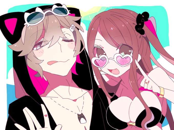 みんなで海いって～～
#森中びじゅつかん #ちーあーと #いちごのあとりえ
 #りりあーと #むぎあーと #金剛力也像 #絵ガク
#アキくんちゃんアート #凛Art  #もいもいらすと 
#かな絵 #赤羽絵葉書 