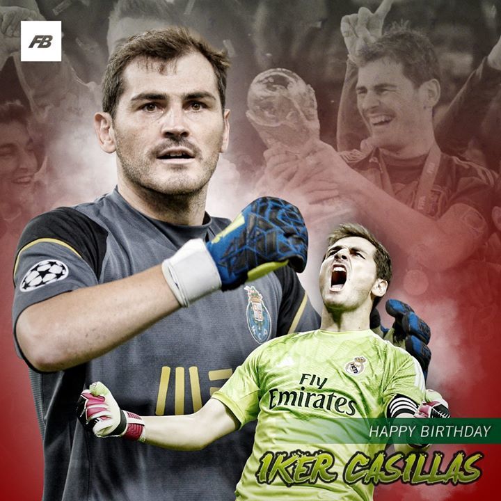 Happy birthday to one of the greatest goalkeepers of all time - Iker Casillas! 