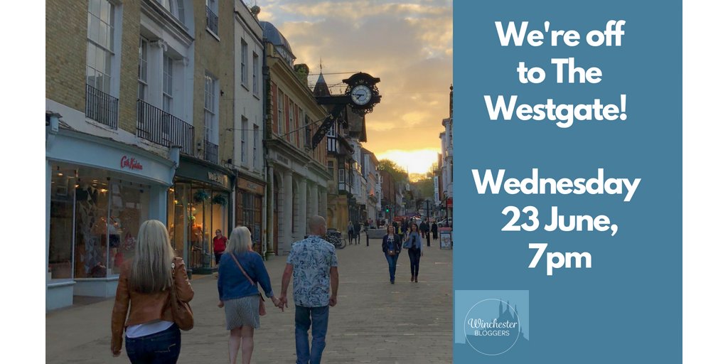 winchesterblogs's tweet photo. We’re back! It’s the Winchester Bloggers social this Wednesday at The Westgate, come and join us for a drink https://t.co/EGVqjsOXkS #businessnetworking #winchesterevents #winchesterhampshire #winchesterbloggers https://t.co/wRbjNWoBYP