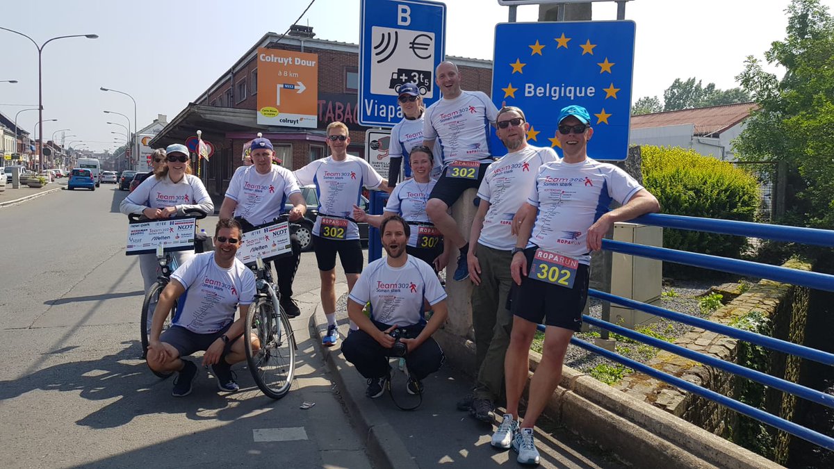 newsparkbv's tweet photo. Het gaat goed met #team302 tijdens @Stg_Roparun 2018! Nog 24 uur te gaan... Zet 'm op! #roparun2018 https://t.co/vxo7Z7bV5S