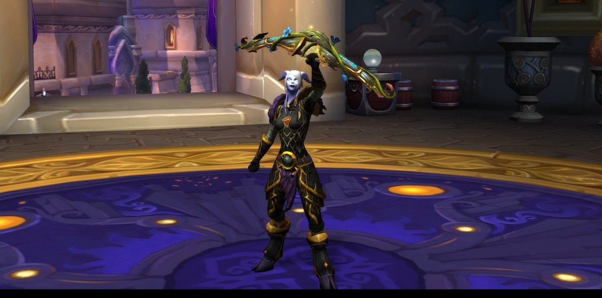 Draenei Hunter with MM challenge bow