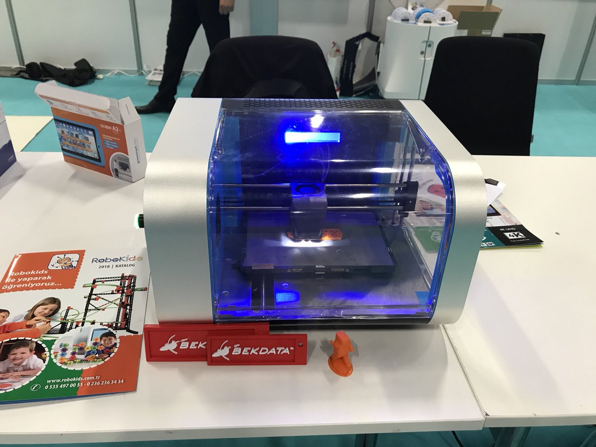 #TEFistanbul18 çift flement baskı, yedek yazıcı modülü ile TR’de ilk