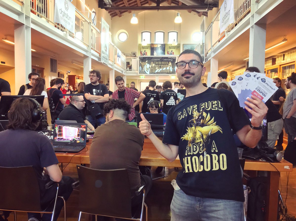 theMidiTamer's tweet photo. Spent a nice day in #Bologna attending to #Svilupparty, a friendly event involving many indie developers, artists and exhibitors from all over Italy π #gamedev #gameconference #indiegames #italy #playonloop https://t.co/kG7NiKEwcL