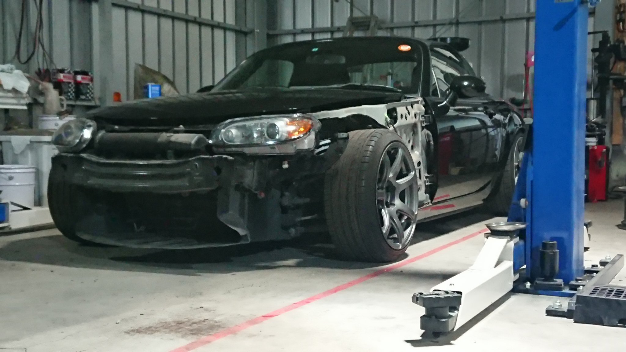 NCEC ロードスター 切れ角アップナックル ドリフト