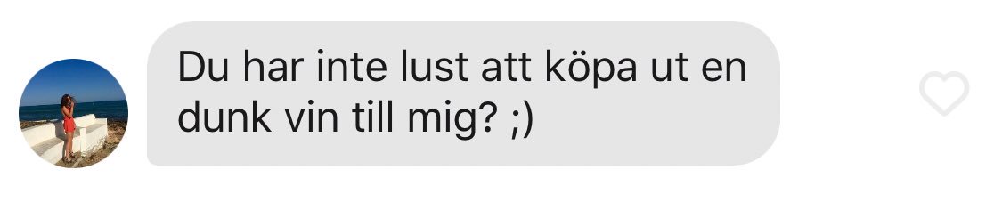 ViChristophe's tweet photo. Hur det går för mig på Tinder? https://t.co/dWl6I2vG8o
