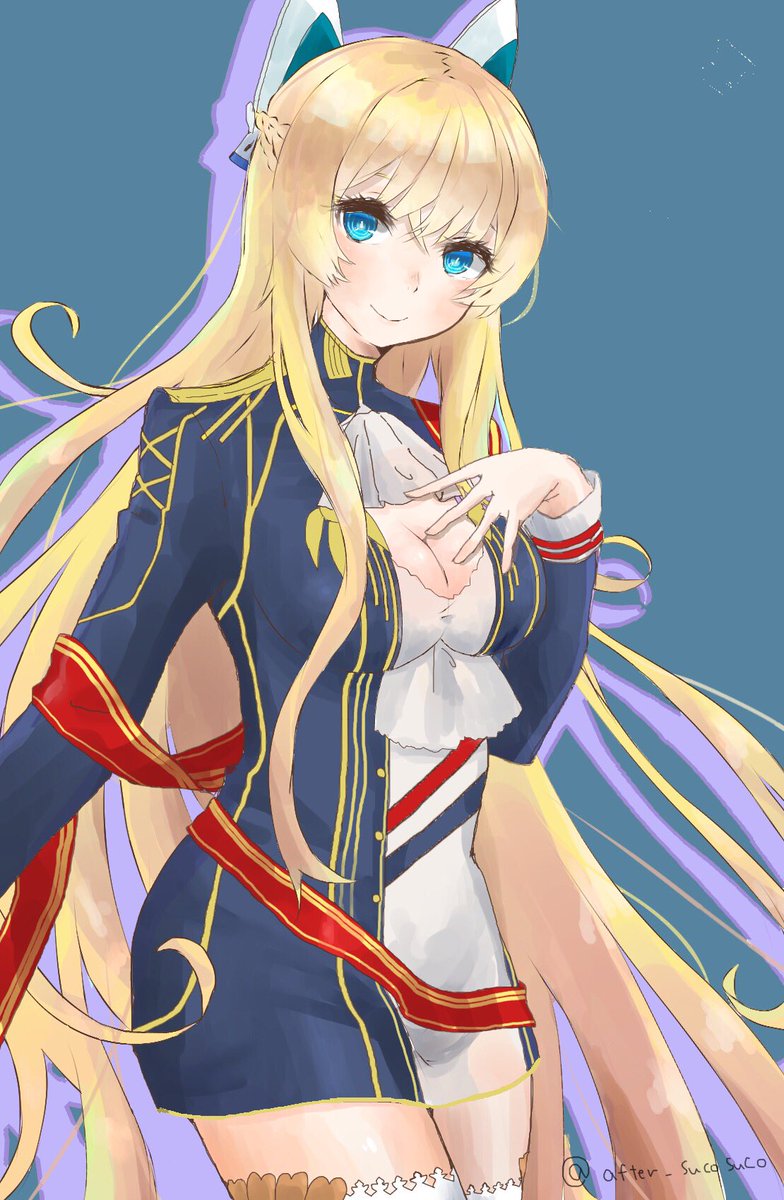 O Xrhsths 半永久的ろり紺 Sto Twitter グロリアス描いたっった アズールレーン アズレン グロリアス