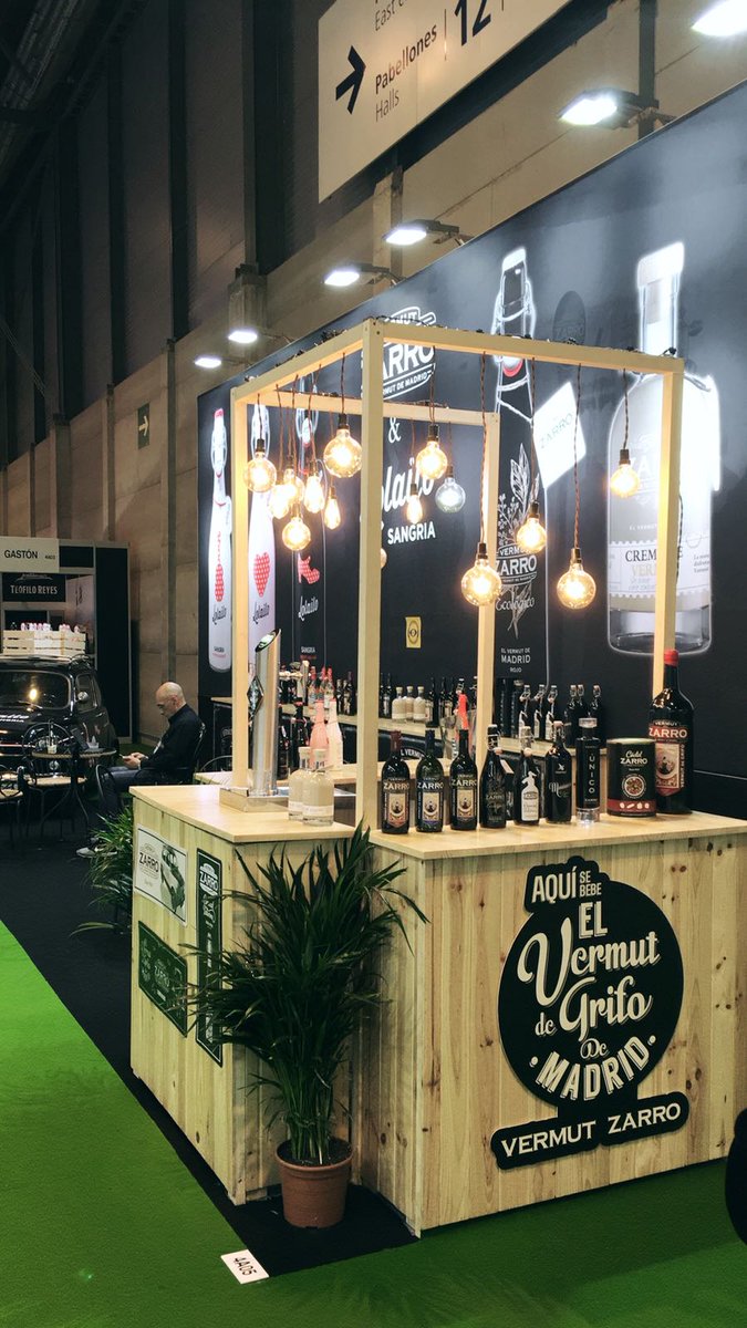 GrupoGourmets's tweet photo. ¿A qué sabe Madrid? ¡@vermutdemadrid  exhibió todos sus productos con una gran originalidad en Salón de Gourmets! https://t.co/7m9rXQElBa