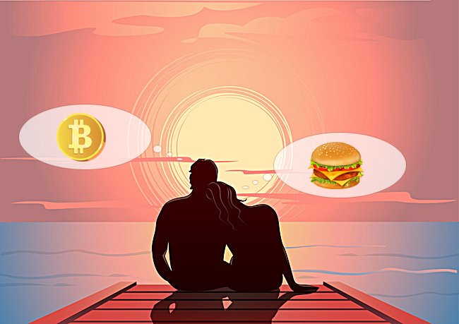 NikMiu's tweet photo. Same place but different dreams 
#Bitcoin #BTC #miner #Crytocurrency  #dreams  #Cryptosunset https://t.co/JQ2eWK91B2
