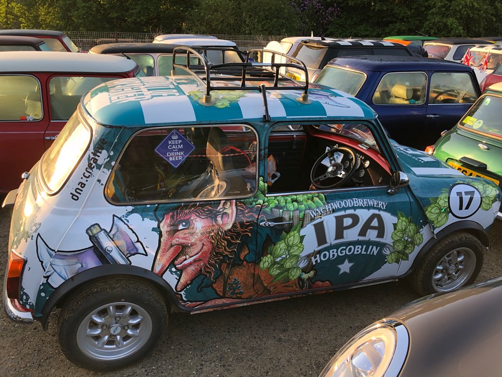 Like my wheels? Give us a honk if you see us on the road this morning. #londontobrightonminirun