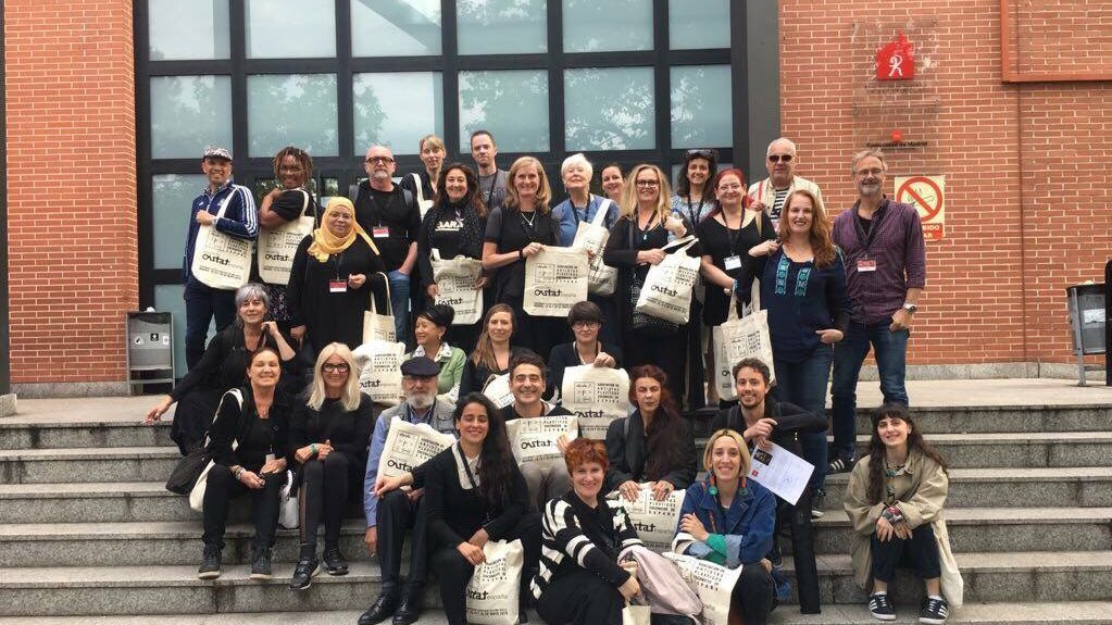 ResadMadrid's tweet image. Contentos de que @ResadMadrid fuera una de las sedes donde se desarrolló esta semana el encuentro anual, coorganizado por @asociacionaapee y @OISTAT_ES , de comisión de Vestuario de @OISTAT que reunió a 25 figurinistas de más de 15 países ¡viva la plástica escénica! #FelizDomingo