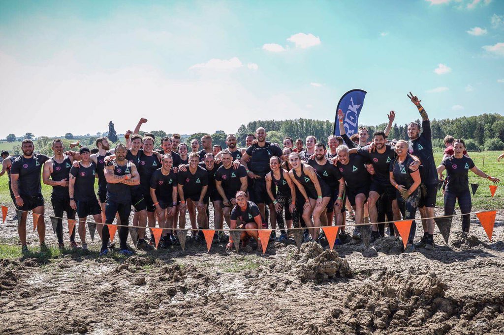 TeamStrongness's tweet photo. Huge respect to our team of 36 that took on @ToughMudder Midlands yesterday. Started as a team. Finished as a team. All for @nrichfoundation #letsbeatbattens #strongnessinsport #teamstrongness #toughmudder https://t.co/SivMmmSyR6