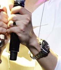 That hand of him that lands on his shy face