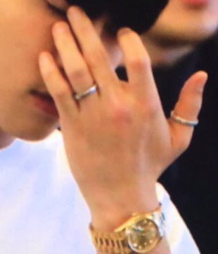 That hand of him that lands on his shy face