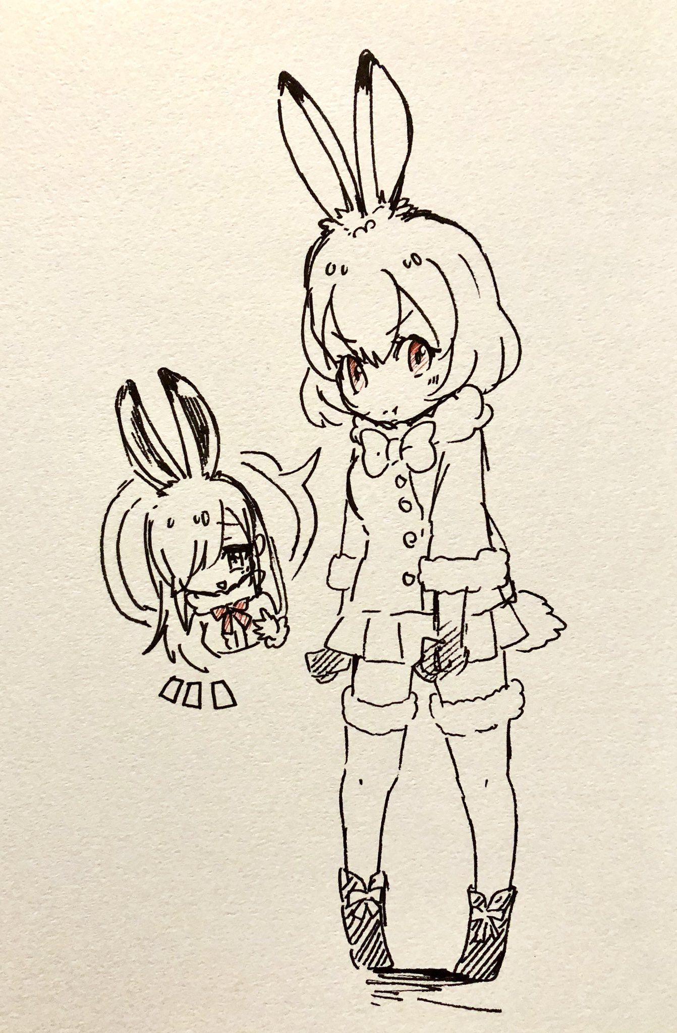 Honoka A Twitter ヤブノウサギはライバルです けもフレ けものフレンズ T Co Nvav6omyq4 Twitter