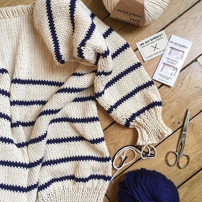 Finished in 3, 2, 1 🙌🏻 #done 

📷: leslies_knits
knitting kit: weareknitters.me/Abbruzo_sweater