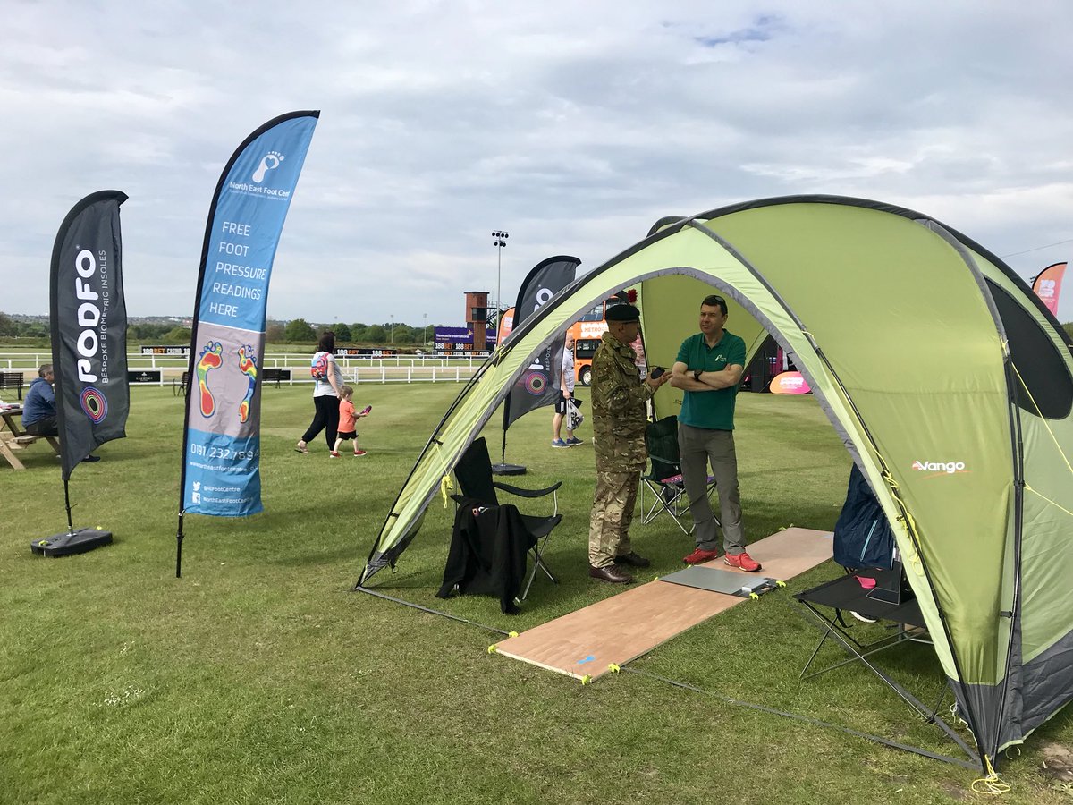 NEFootCentre's tweet photo. Today, we’ll be @NECCRrun all day giving out free foot care advice and free foot pressure readings and showcasing @Podfo. Come and test us with your best questions! #CCRun https://t.co/QulzrrpHAs