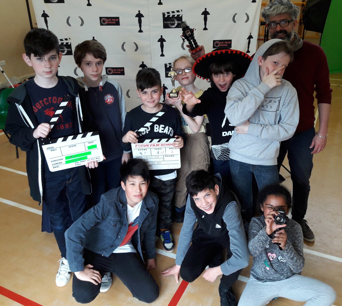 FocusFilmUK's tweet image. Film making is a level playing field for all children. There is role for everyone, and every role is important, essential and fun.