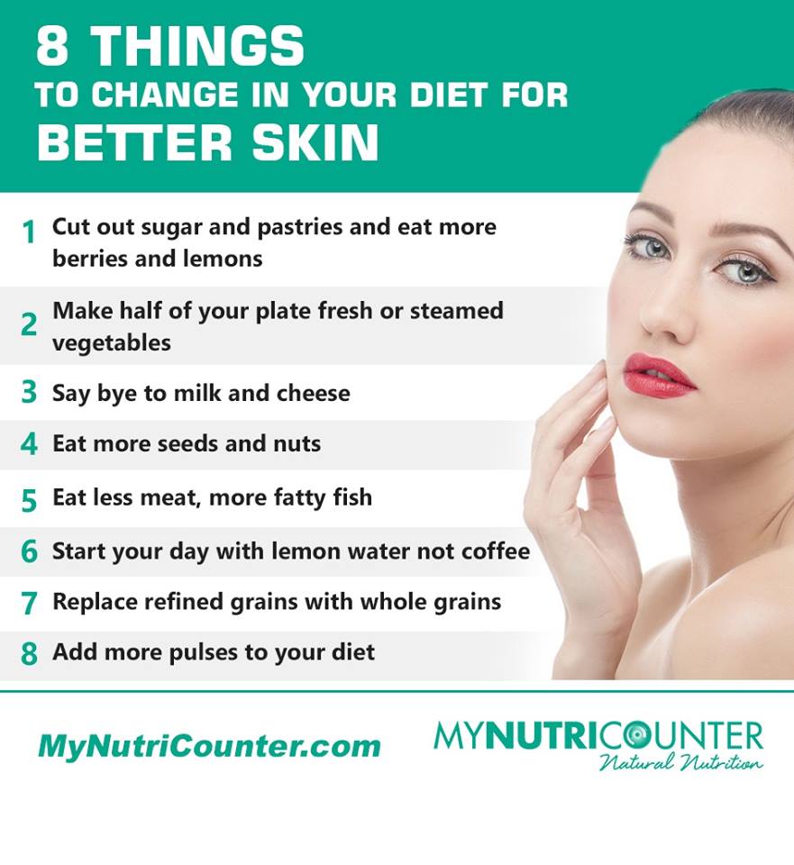 MyNutriCounter's tweet photo. Simple Steps for better skin  #skintips #healthcare #betterskin #healthylifestyle https://t.co/oRnA3IWlOe