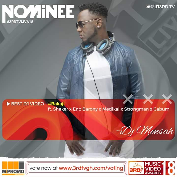 iamNanaKobby's tweet photo. #Congratulations @DJMENSAH1
#Untouchablez #SarkNation Y'all Log On To https://t.co/4U2jLYplMo And Vote For Your Favourite Artiste (@DJMENSAH1) #3rdTvMVAs https://t.co/Y0nsu5OAVt