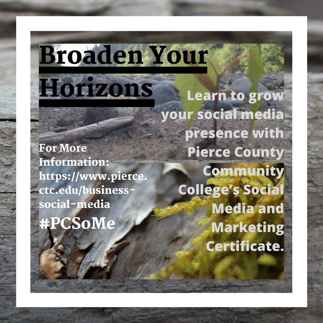 bewberham's tweet image. My newest graphic for my Social Media and Marketing class. All pictures taken by me created using Canva.com #PCSoMe