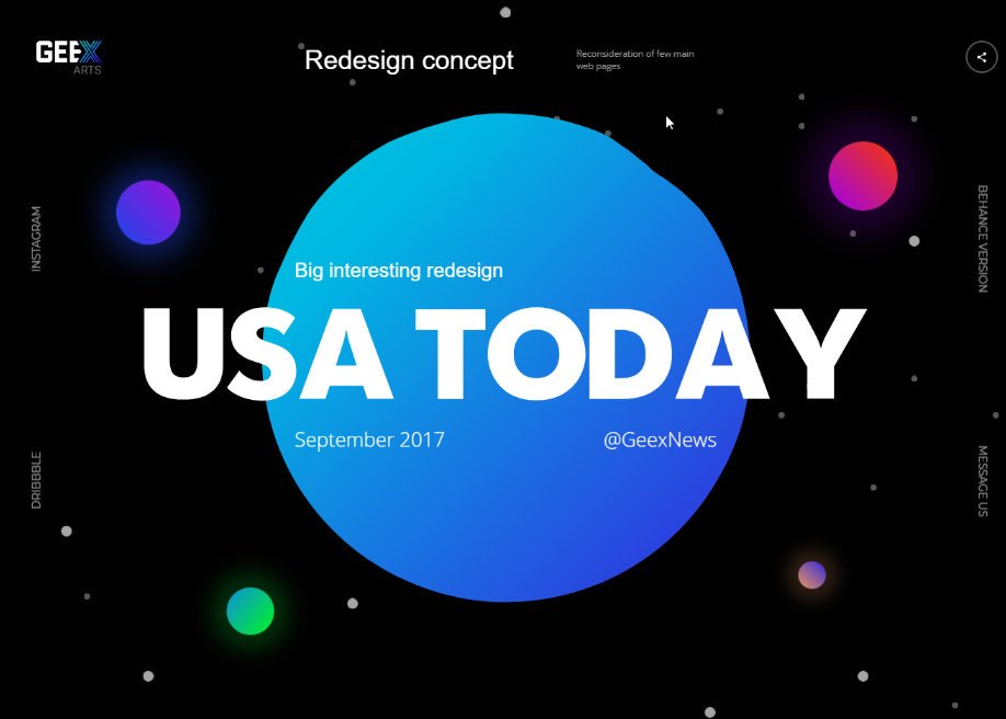 awwwards's tweet photo. The results of the great trends survey are loud and clear! Gradients as seen on @Spotify  &amp; the iPhoneX are one of this year's biggest themes, a collection of the best  examples + nifty CSS tools here https://t.co/cAky1xNOZu #Gradients #WebDesign https://t.co/YuXOrkVTNN