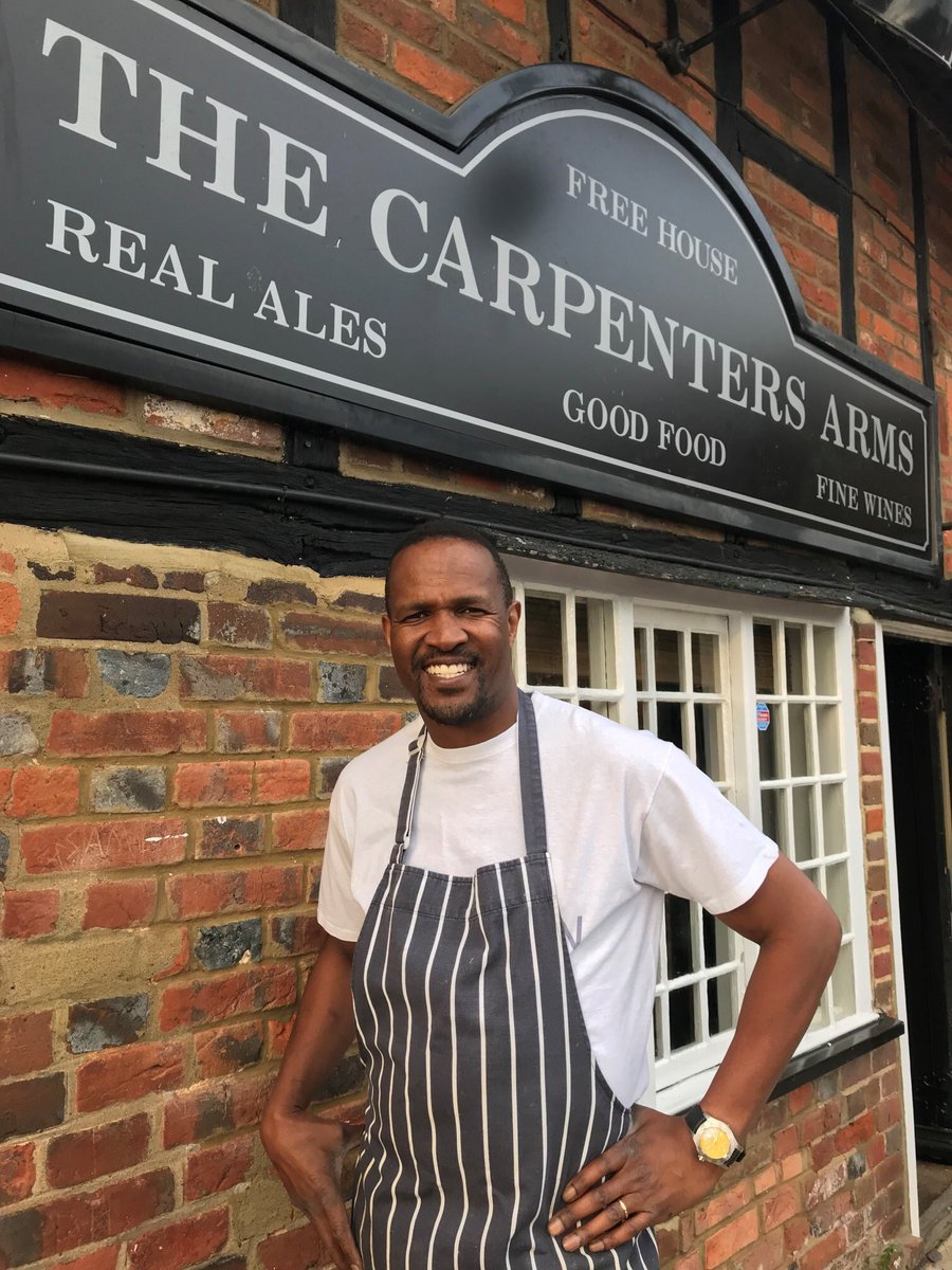 Last Night was Kabelo’s last night at The Crown MK! He would love to welcome you all at The Carpenters Arms Slapton! Opening for food on the 1st June! <a href="/TcaSlapton/">The carpenters arms-slapton</a>