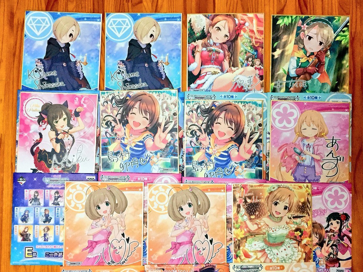 데레마스/신데마스 굿즈판매 tweet media